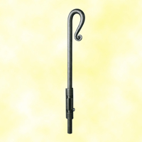 Verrou pistolet forg 16mm hauteur 500mm