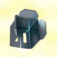Arrtoir avaloir pour tube de 60x60mm de portail coulissant
