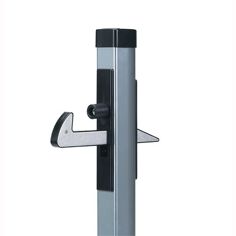 Bute arretoir en aluminiumr. Butoir caoutchouc FN3493 Arrtoir Arrtoir alu FN3493
