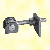 Gond charnire M24 rglable 2 dimensions  souder sur poteau et vantail