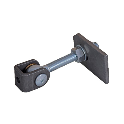 Gond charnire rglable M16  2 dimensions  souder sur poteau et vantail