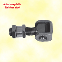 Gond charnire M20 INOX  serrer avec bague inox  souder