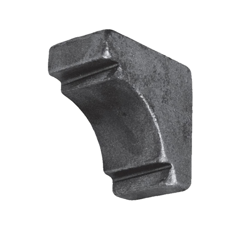 Renfort d'angle acier pour tube de 50x50mm  souder pour renforcer