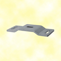 Platine emboutie 160x65mm en acier support de pivot crapaudine