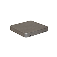 Couvre pilastre avec vis100x100mm aluminium chapeau couvre poteau