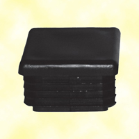 Bouchon nylon 35x35mm plein pour tube carr paisseur entre 1 et 3 mm