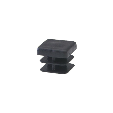 Bouchon nylon 20x20mm plein pour tube carr paisseur 1  2mm