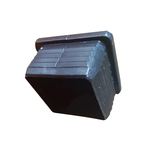 Bouchon nylon 50x50mm plein pour tube carr paisseur 1  2mm