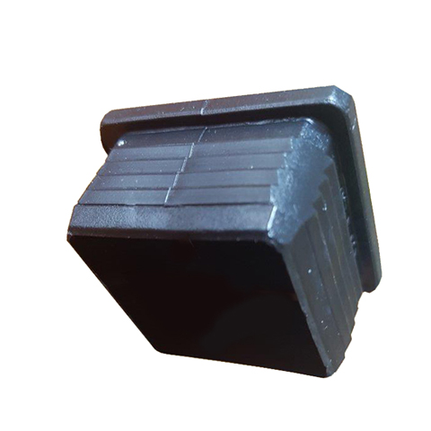 Bouchon nylon 60x60mm plein pour tube carr paisseur 2  4mm