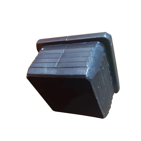 Bouchon nylon 40x40mm plein pour tube carr paisseir entre 1 et 3 mm