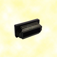 Bouchon plastique pour tube de 40x27mm en nylon plein