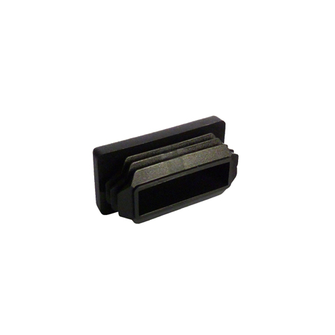 Bouchon plastique pour tube de 35x20mm en nylon plein