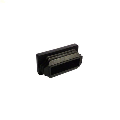 Bouchon plastique pour tube de 30x20mm en nylon plein