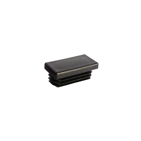 Bouchon plastique pour tube de 30x20mm en nylon plein