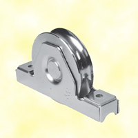 Roulette  encastrer 80mm gorge en U anti-pincement pour coulissants
