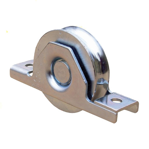 Roulette INOX  encastrer 100mm gorge en U pour portails coulissants