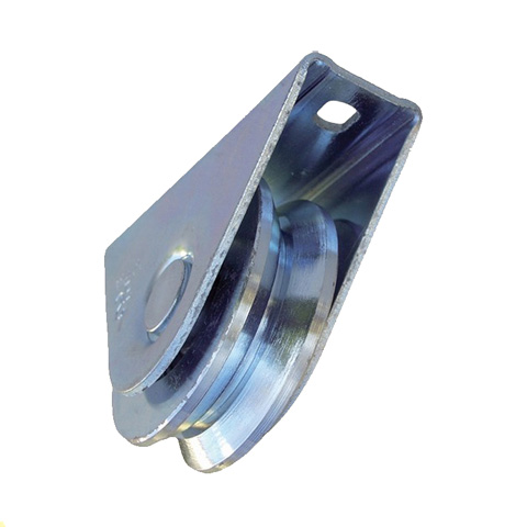 Roulette  visser 60mm avec gorge en V pour portails coulissants