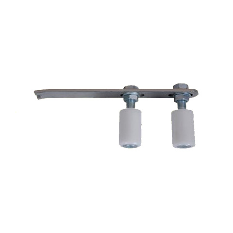 Rail de guidage 2 galets 40mm rglables pour portails coulissants