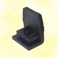 Guide de fin d'ouverture rail de 72x72mm
