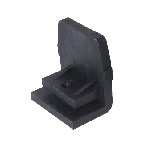 Bouchon guide pour rail 72x72mm de fin d'ouverture pour portail autoportant