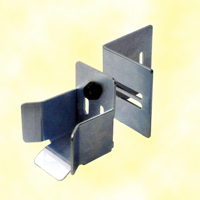 Avaloir Butoir de rception rail 68x68mm pour portail autoportant