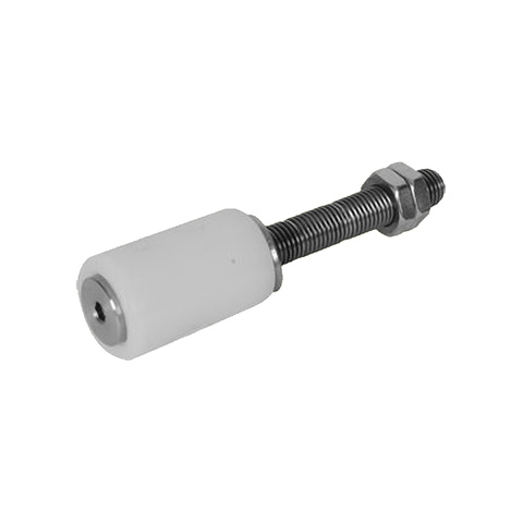 Galet de guidage inox 40x150mm axe M16 pour guidage de portails coulissants