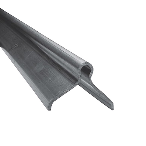 Rail  sceller en U 20mm longueur 3m pour portails coulissants