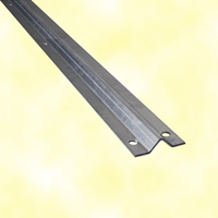 Rail  visser en forme de V longueur 3m pour portails coulissants