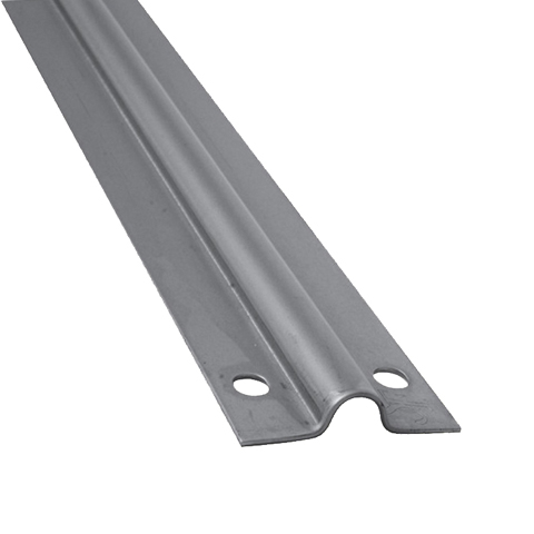 Rail  visser en forme de U INOX 20mm longueur 3m pour portails coulissants