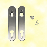 Plaques de propret pour serrures  encastrer LOCINOX en acier inoxydable