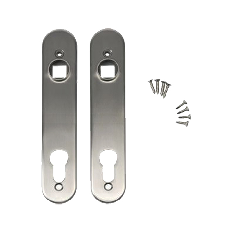 Plaques de propret pour serrures  encastrer LOCINOX en acier inoxydable