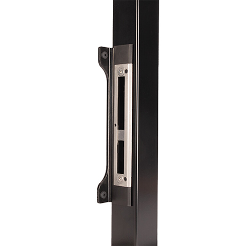 Gache acier inox rversible SFKU pour tube carr 40  50mm FN37131 Accessoires Locinox Gche FN37131