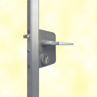 Serrure  pne INOX pour portails ouvrants et portillons