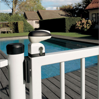 Serrure de scurit piscine twist 40 LOCINOX mcanisme acier INOX