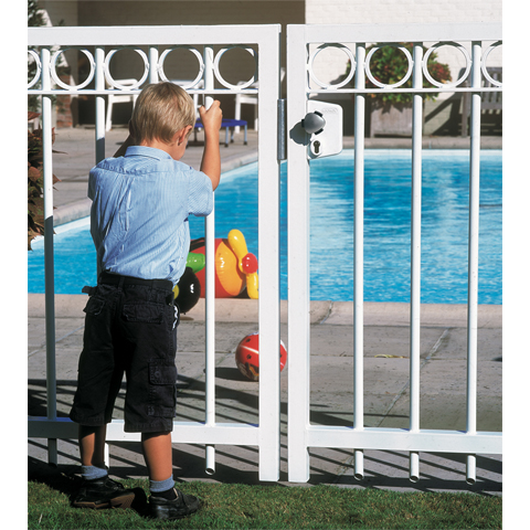 Gche acier INOX LOCINOX pour portails  battants FN3723 Accessoires Locinox boutons scurit piscine FN3723