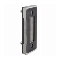 Gache portail coulissant tube 80x80mm