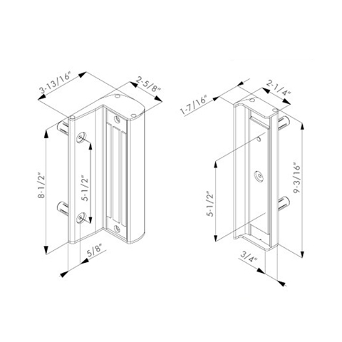 Ventouse lectromagntique Locinox sans poigne. FN37391 Accessoires Ventouse FN37391