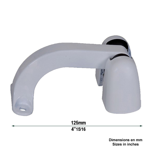 Modulo gond 180 cache blanc anti soulvement FN37610 Gond modulo Ouverture  180 FN37610