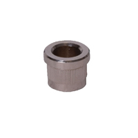 Bague molete laiton nickel 12mm