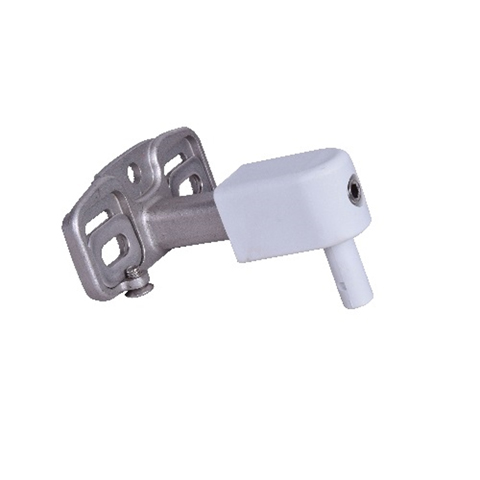 Gond modulo universel  acier INOX sans capot axe 12mm en polyamide