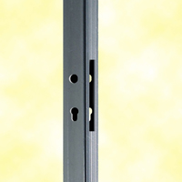 Tube acier usin 30x30mm pour serrures