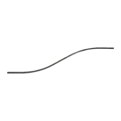 Cintre en forme de chapeau gendarme 40x8mm pour portails