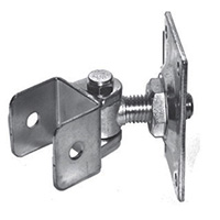 Gond rglable pour tube carr de 40mm  fixer