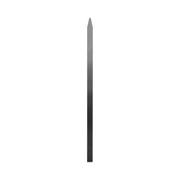 Poteau de dpart acier doux hauteur 1m