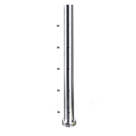 Poteau pr-assembl INOX304 pour marches IN2150 Poteaux garde-corps ou escaliers Poteaux acier inox 304 IN2150