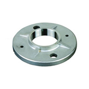 Bride - platine de fixation pour poteau 42,4 INOX316