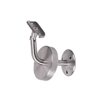 Equerre de rampe - Patre rglable pour rampe 42,4mm INOX316