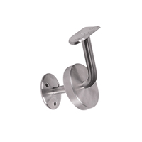 Equerre de rampe - Support mural fixe pour rampe 42,4mm INOX316