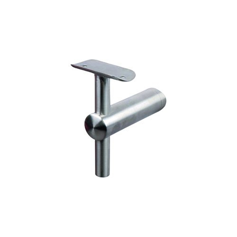 Support dport de main courante 42,4mm INOX304 IN2311 Support dport pour poteaux Support dporte poteau inox 304 IN2311
