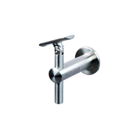 Support dport mural pivotant de main courante INOX316